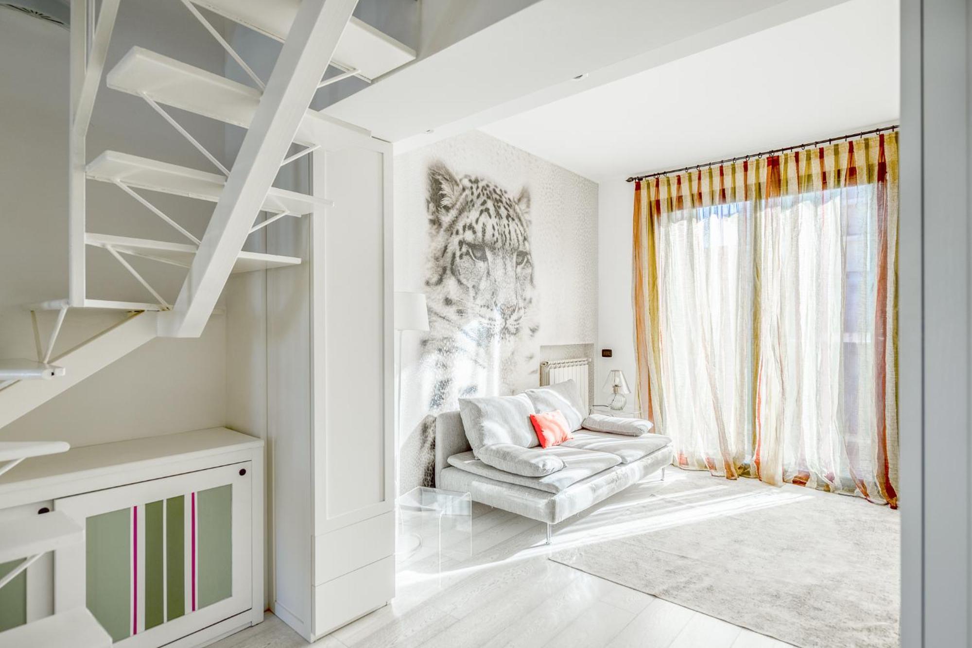 Apartament Bright Loft - Free Private Parking Mediolan Zewnętrze zdjęcie